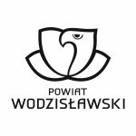 obrys czarno-biały logo powiatu wodzisławskiego 