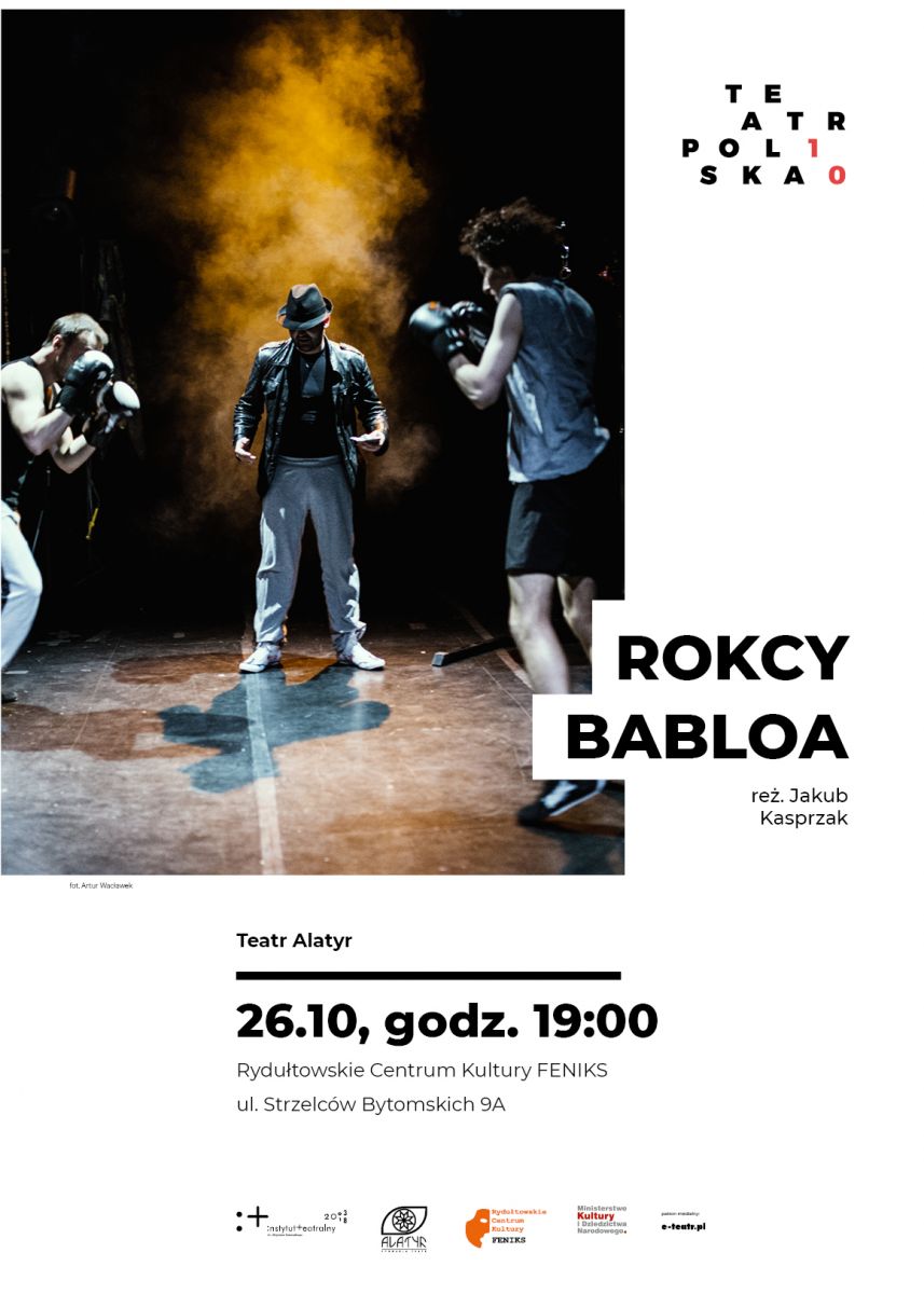 plakat "Rokcy Babloa" w RCK "FENIKS"