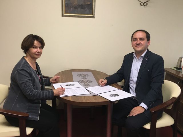 podpisanie porozumienia o współpracy ZSP w Wodzisławiu Śl. a Sądem Rejonowym w Wodzisławiu Śląskim
