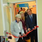 oficjalnie przekazanie Strefy Rodzica i nowej świetlicy dla dzieci na Oddziale Pediatrycznym w szpitalu w Rydułtowach