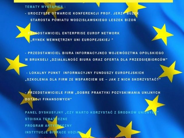 plakat III europejski piknik gospodarczy
