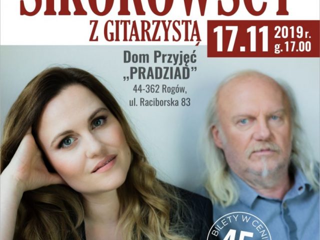 plakat koncert Maja i Andrzej Sikorowscy