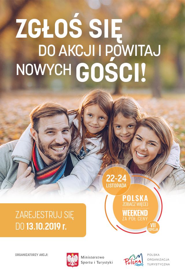 plakat polska zobacz więcej weekend za pół ceny