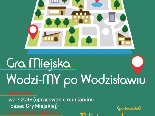 plakat Wodzisław Śląski gra uliczna