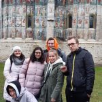 uczniowie i nauczyciele LO w Rydułtowach w Rumunii