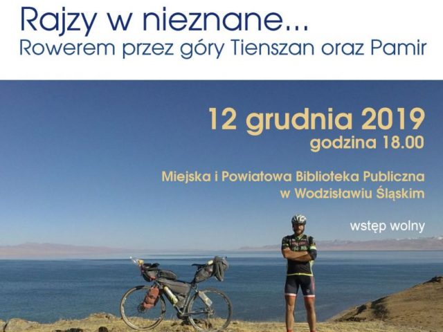 plakat Paweł Pieczka spotkanie z podróżnikiem