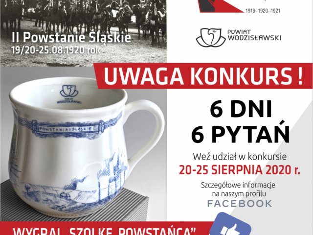 baner konkursowy II Powstanie śląskie
