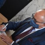 zatoka ZPSWR umowę podpisuje starosta Leszek Bizoń