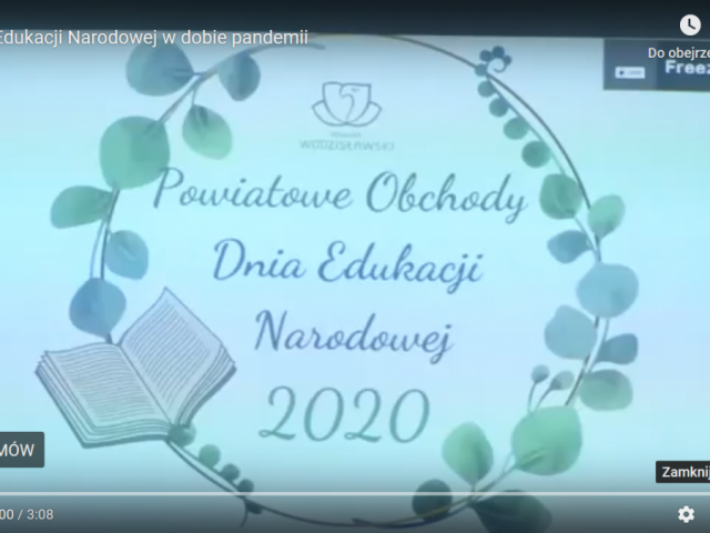 Dzień Edukacji Narodowej 2020 w TVT czołówka