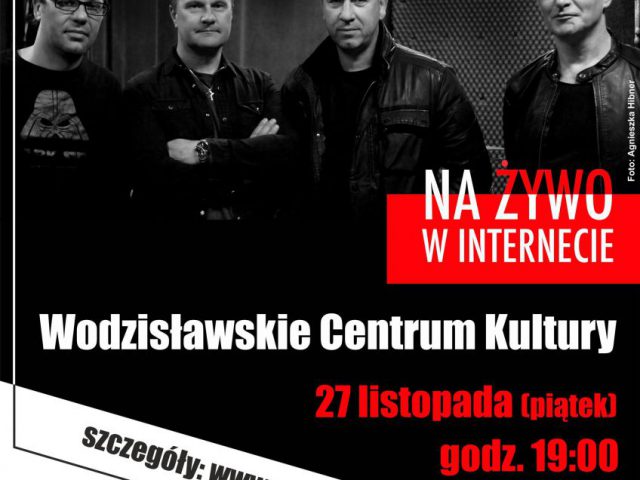 plakat - koncert zespołu Opozycja w WCK