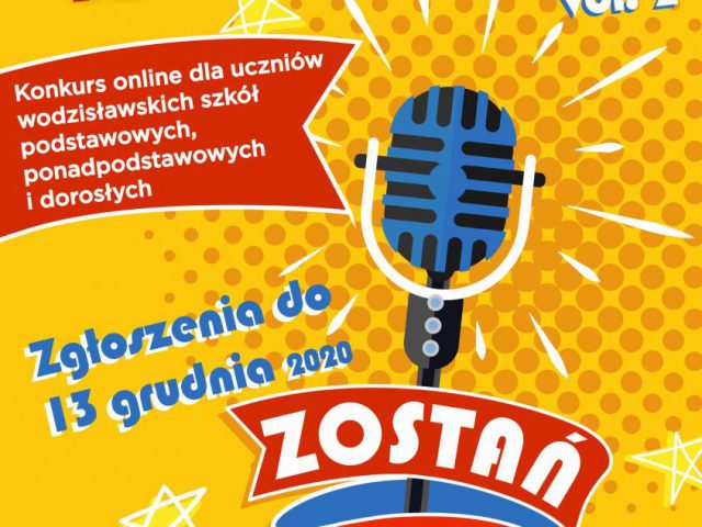 plakat - konkurs wokalny w WCK