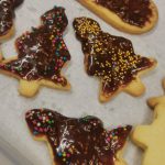 Świąteczne ciasteczka - choinki