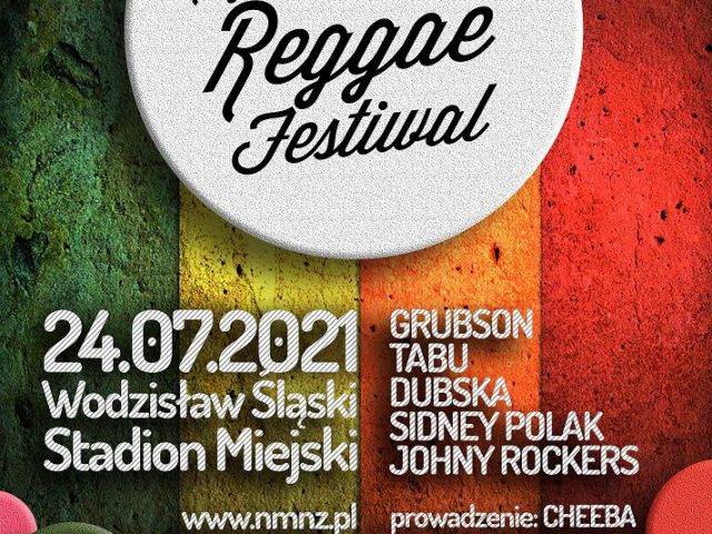 plakat - Reggae Festiwal w Wodzisławiu Śl.