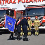 Poczet sztandarowy Państwowej Straży Pożarnej