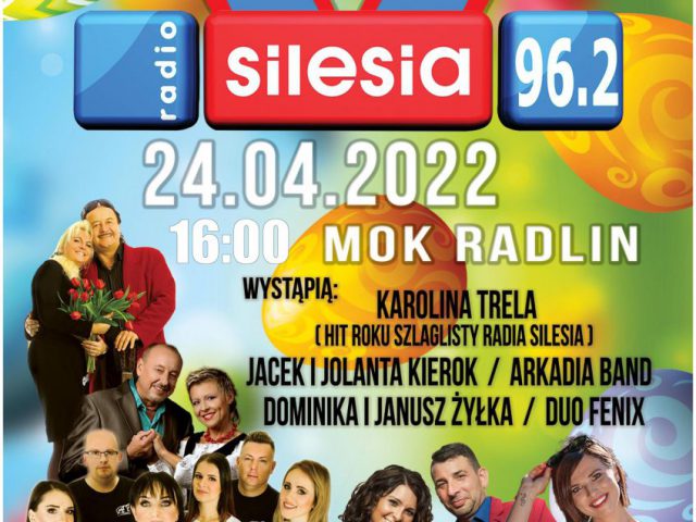 plakat - Muzyczny hazok z Radiem Silesia w MOK Radlin