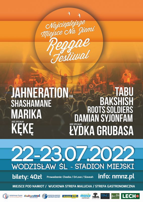 Plakat „Najcieplejsze Miejsce Na Ziemi - Reggae Festiwal"