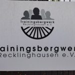Zdjęcie znaku graficznego Sztolni Ćwiczebnej w Recklinghausen