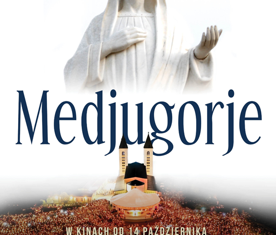 Plakat - zaproszenie na seans z Cyklu Filmów Religijnych: „Medjugorje”