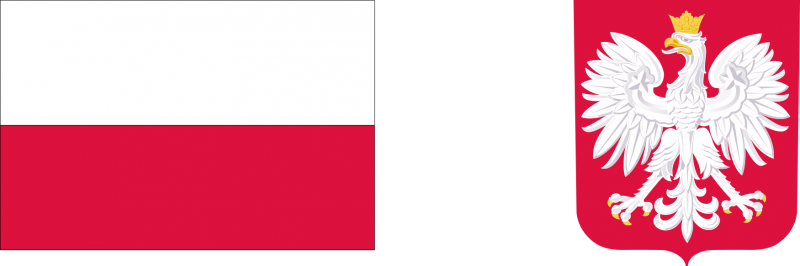 flaga i godło RP jako graficzne oznaczenie projektu współfinansowanego ze środków budżetu państwa