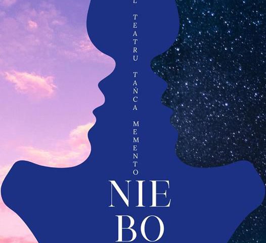 Plakat spektaklu "NIEbo" Teatru Tańcu Memento