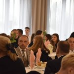 Gala rozdania nagród i wyróżnień Powiatu Wodzisławskiego w sporcie i kulturze. Na zdjęciu uczestnicy wydarzenia