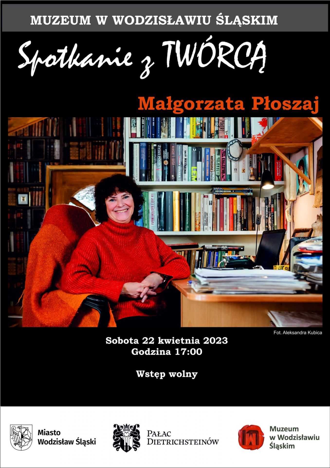 Małgorzata Płoszaj - spotkanie autorskie Plakat