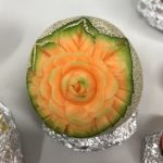 Rzeźbiony melon
