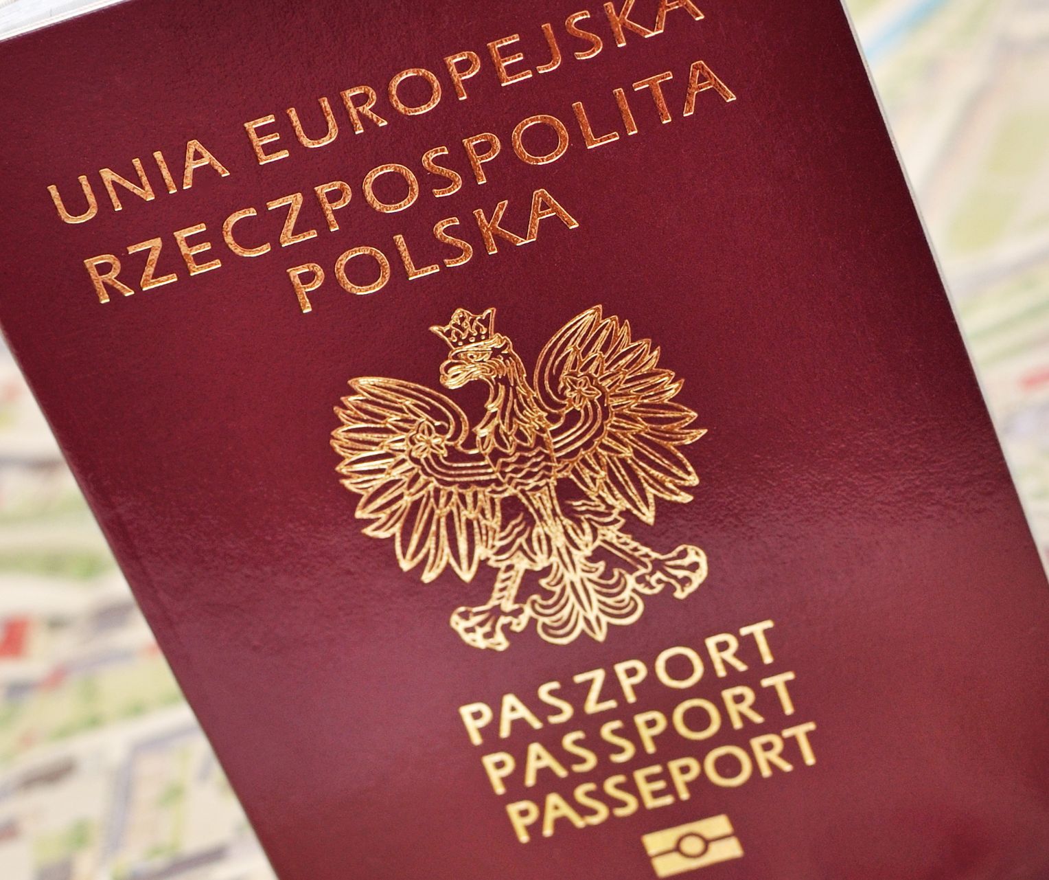 Paszport bordowy Polski