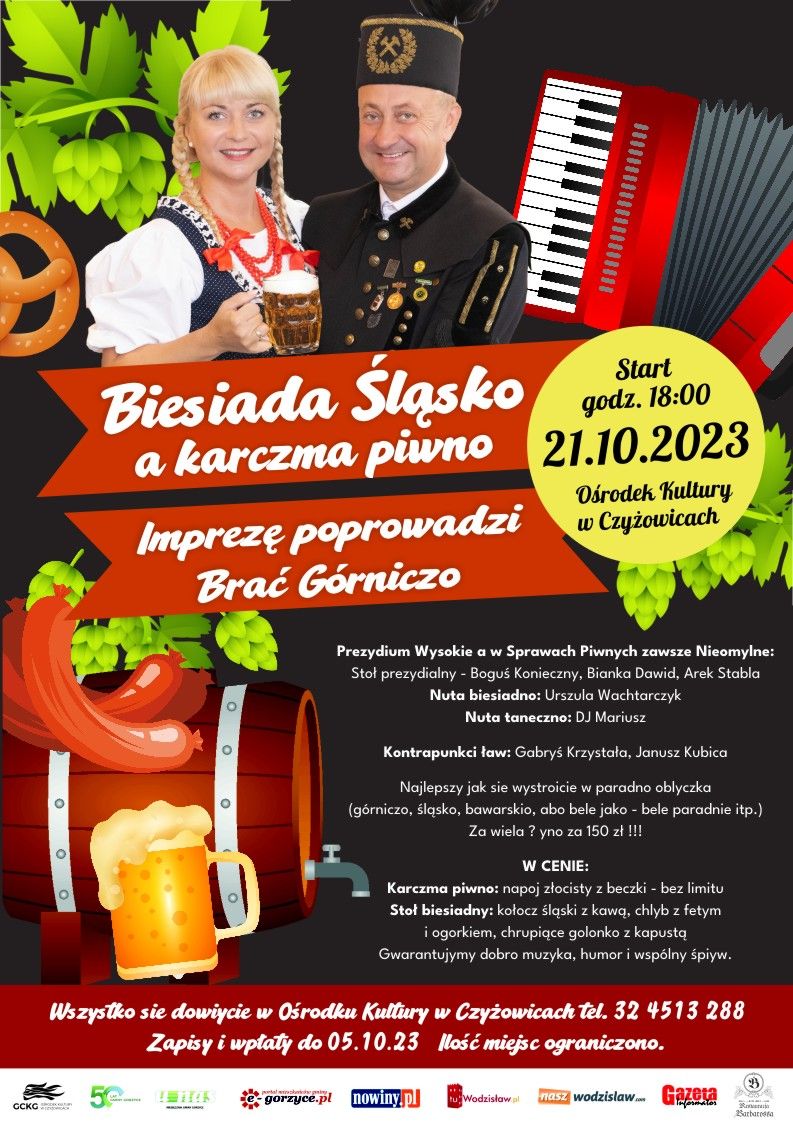 Plakat- Śląska Gala 2023 w Czyżowicach