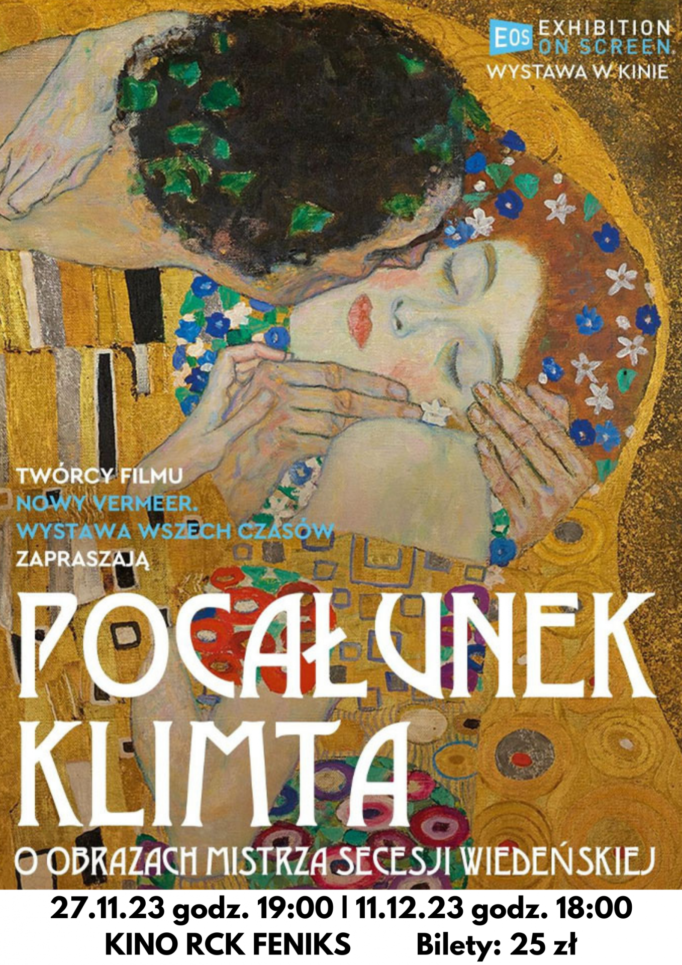 Pocałunek Gustava Klimta - plakat