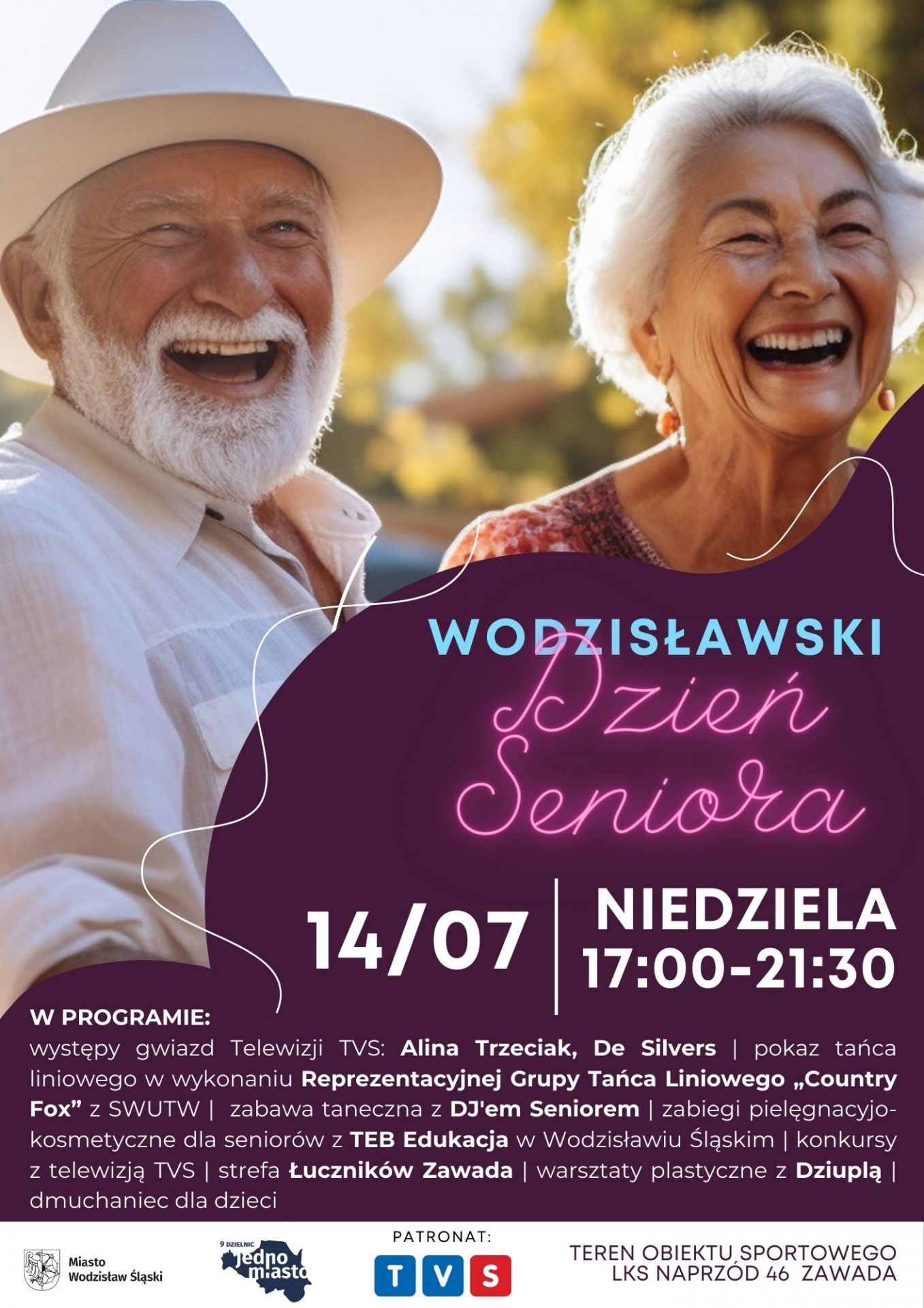 plakat promujący Dzień Seniora