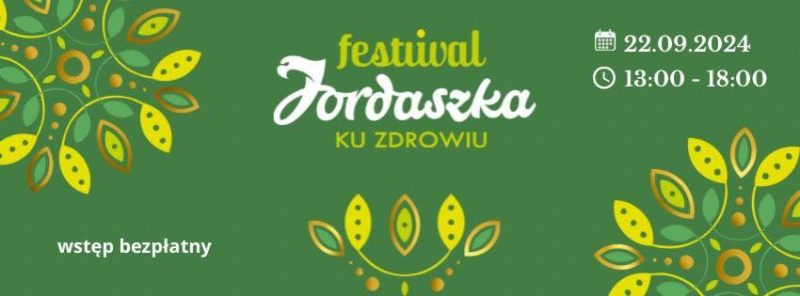 grafika promująca festiwal Jordaszka ku zdrowiu