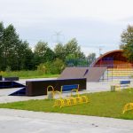 Skate Park i muszla koncertowa w ramach kompleksu sportowo-rekreacyjnego w Godowie